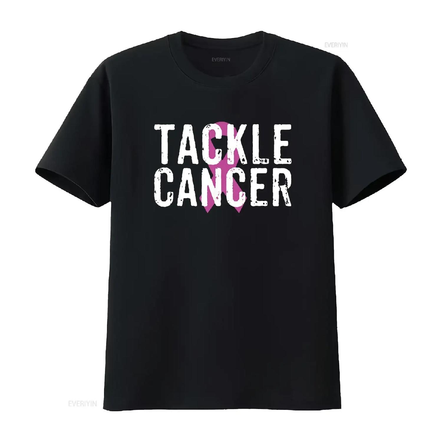 Breast Cancer T Shirt For Women Tackle Awareness Black 2X Large vintage Washed designer clothes Unisex Breathable homme XXXXXL чорний
Breast Cancer T Shirt For Women Tackle Awareness Black 2X Large vintage Washed designer clothes Unisex Breathable homme XXXXXL чорний