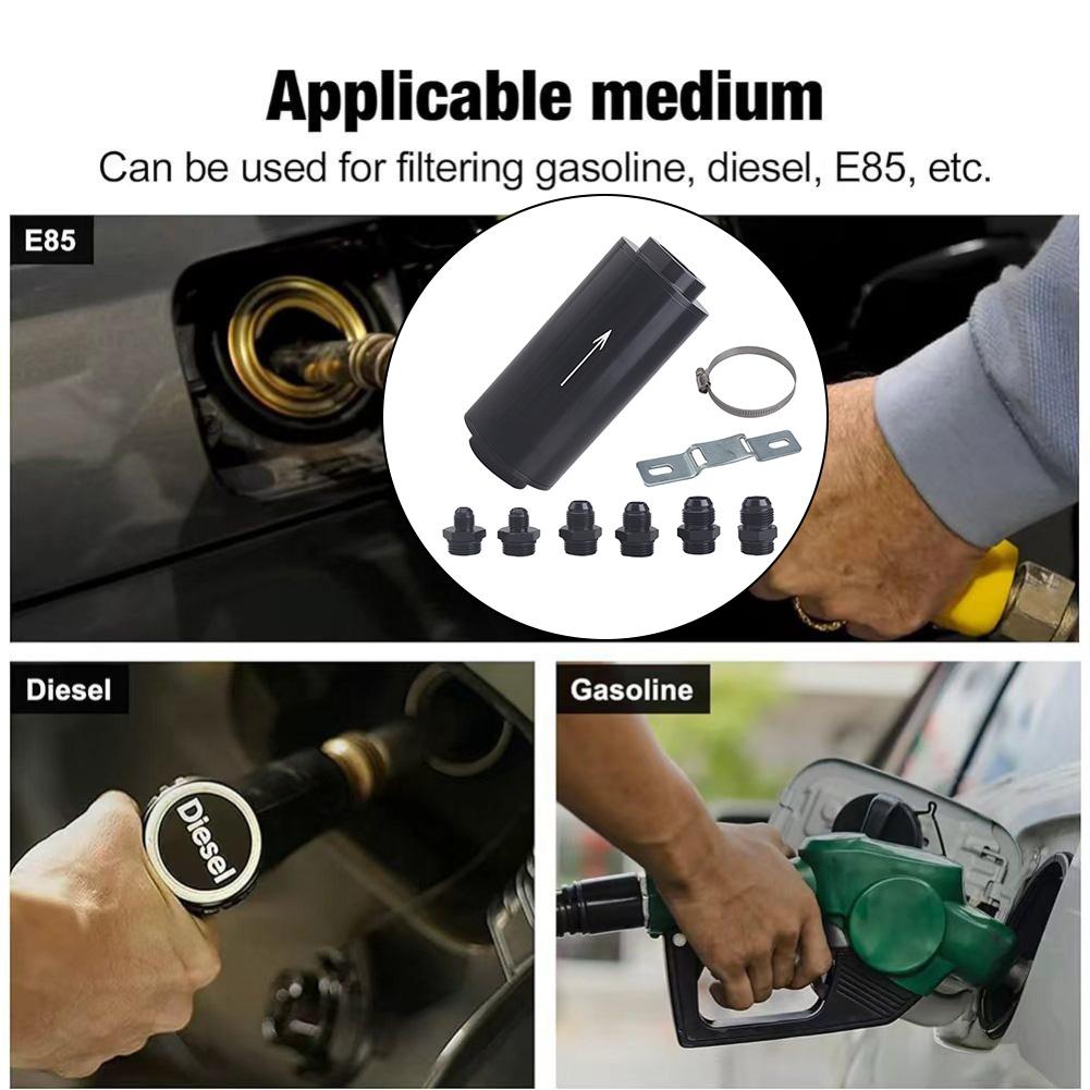 Inline Fuel Filter with Leak Proof Seal Stainless Steel Element for Protecting EFI and Carbureted Fuel Systems Multiple Uses China Mainland
Inline Fuel Filter with Leak Proof Seal Stainless Steel Element for Protecting EFI and Carbureted Fuel Systems Multiple Uses China Mainland
