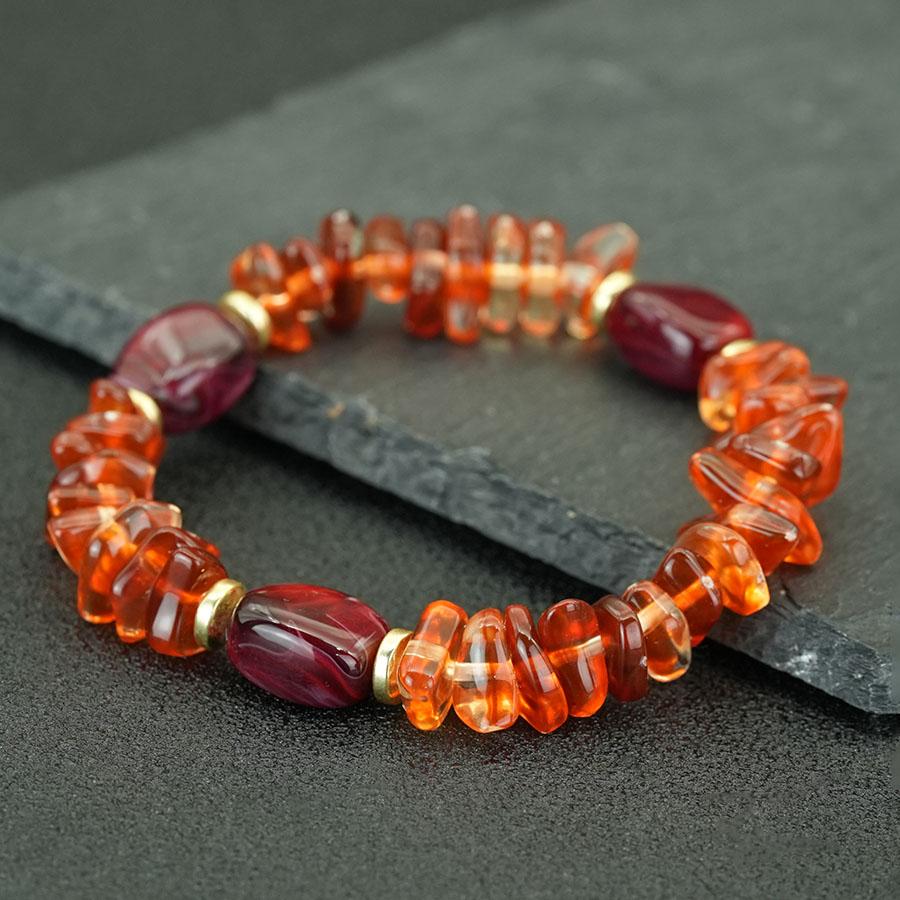Stylish Women Charm Bracelet High Quality Acrylic 5 Color Options Summer Beach Leisure Accessories Surfing Jewelry Pulseras темно-червоний колір
Stylish Women Charm Bracelet High Quality Acrylic 5 Color Options Summer Beach Leisure Accessories Surfing Jewelry Pulseras темно-червоний колір