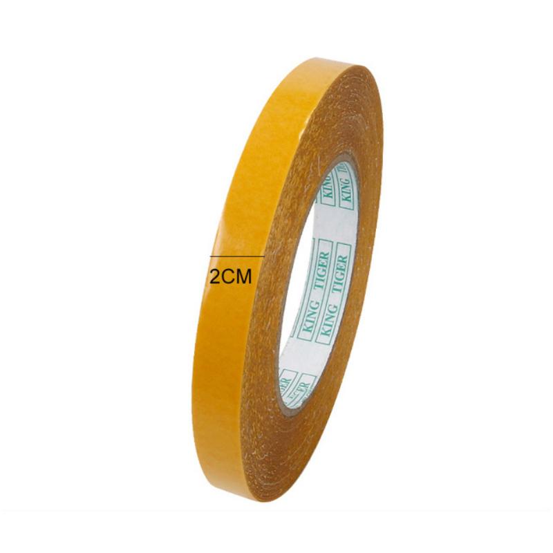 1Рол 20М Двостороння стрічка Високої в язкості Сітка Волокно Прозора Двостороння стрічка Липка клейка волокниста стрічка 20mm жовтий
1Рол 20М Двостороння стрічка Високої в язкості Сітка Волокно Прозора Двостороння стрічка Липка клейка волокниста стрічка 20mm жовтий