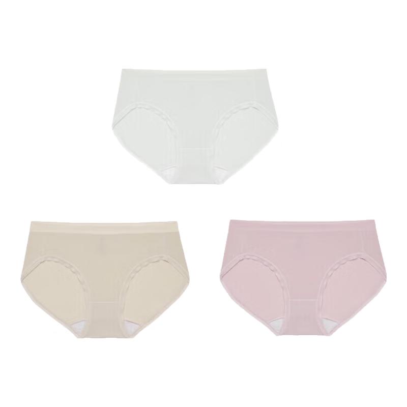 Ubras 60S Modal Silk Crotch Mid-Waist Briefs 3-Pack M
Ubras 60S Modal Silk Crotch Mid-Waist Briefs 3-Pack M