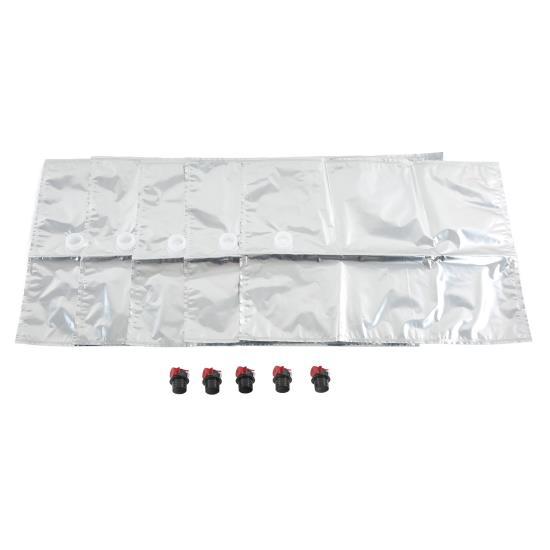 5Pcs Beverage Bags Liquid Waterproof BIB Liquid Storage Bags Aluminized 20L with Butterfly Valve
5Pcs Beverage Bags Liquid Waterproof BIB Liquid Storage Bags Aluminized 20L with Butterfly Valve