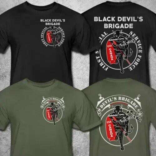 Футболка First Special Service Force США Канада Black Devil s Brigade. Летняя хлопковая футболка унисекс с круглым вырезом и коротким рукавом, новинка S-3XL
Футболка First Special Service Force США Канада Black Devil s Brigade. Летняя хлопковая футболка унисекс с круглым вырезом и коротким рукавом, новинка S-3XL