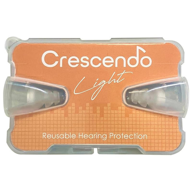 CRESCENDO live earplugs Music Light Ear protector/music listening/natural sound and breathability/M size
CRESCENDO live earplugs Music Light Ear protector/music listening/natural sound and breathability/M size