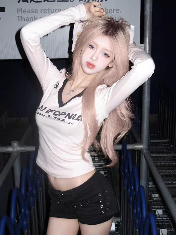 2025 Women s V-Neck Long-Sleeve DIY Top - Autumn Style S белый
2025 Women s V-Neck Long-Sleeve DIY Top - Autumn Style S белый