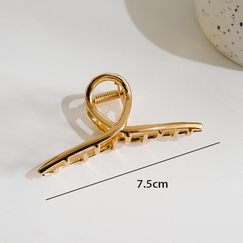 Металлическая заколка-краб для волос в корейском стиле: Женская заколка для волос в форме сердца и аксессуар Factory Direct Sale
Металлическая заколка-краб для волос в корейском стиле: Женская заколка для волос в форме сердца и аксессуар Factory Direct Sale