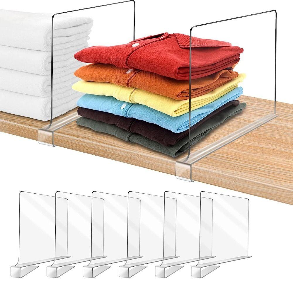 Wavy Shape Acrylic Shelf Dividers Reusable Shelf Partition Plate Acrylic Clothing Baffle Kitchen Style 1
Wavy Shape Acrylic Shelf Dividers Reusable Shelf Partition Plate Acrylic Clothing Baffle Kitchen Style 1