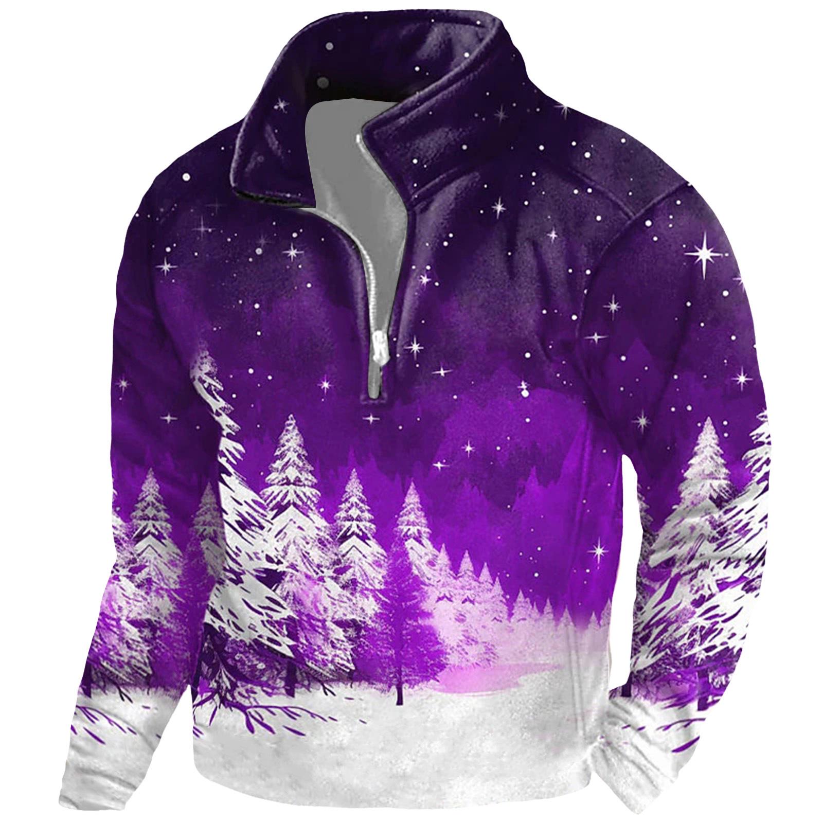 New Men s Retro 3D Printed Stand Collar Zipper Hoodie for Autumn/Winter XL
New Men s Retro 3D Printed Stand Collar Zipper Hoodie for Autumn/Winter XL