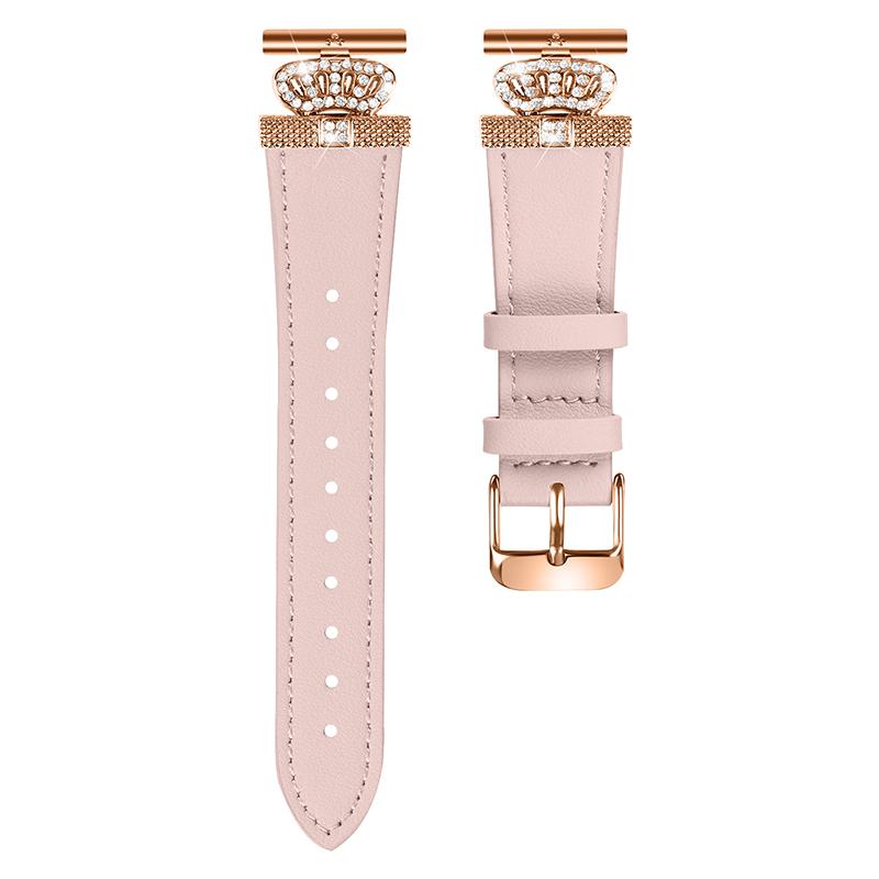 For Huawei Watch 2/GT 2 42mm/GT 3 42mm Watch Band Genuine Cow Leather Wrist Strap with Rose Gold Connector Pink
For Huawei Watch 2/GT 2 42mm/GT 3 42mm Watch Band Genuine Cow Leather Wrist Strap with Rose Gold Connector Pink