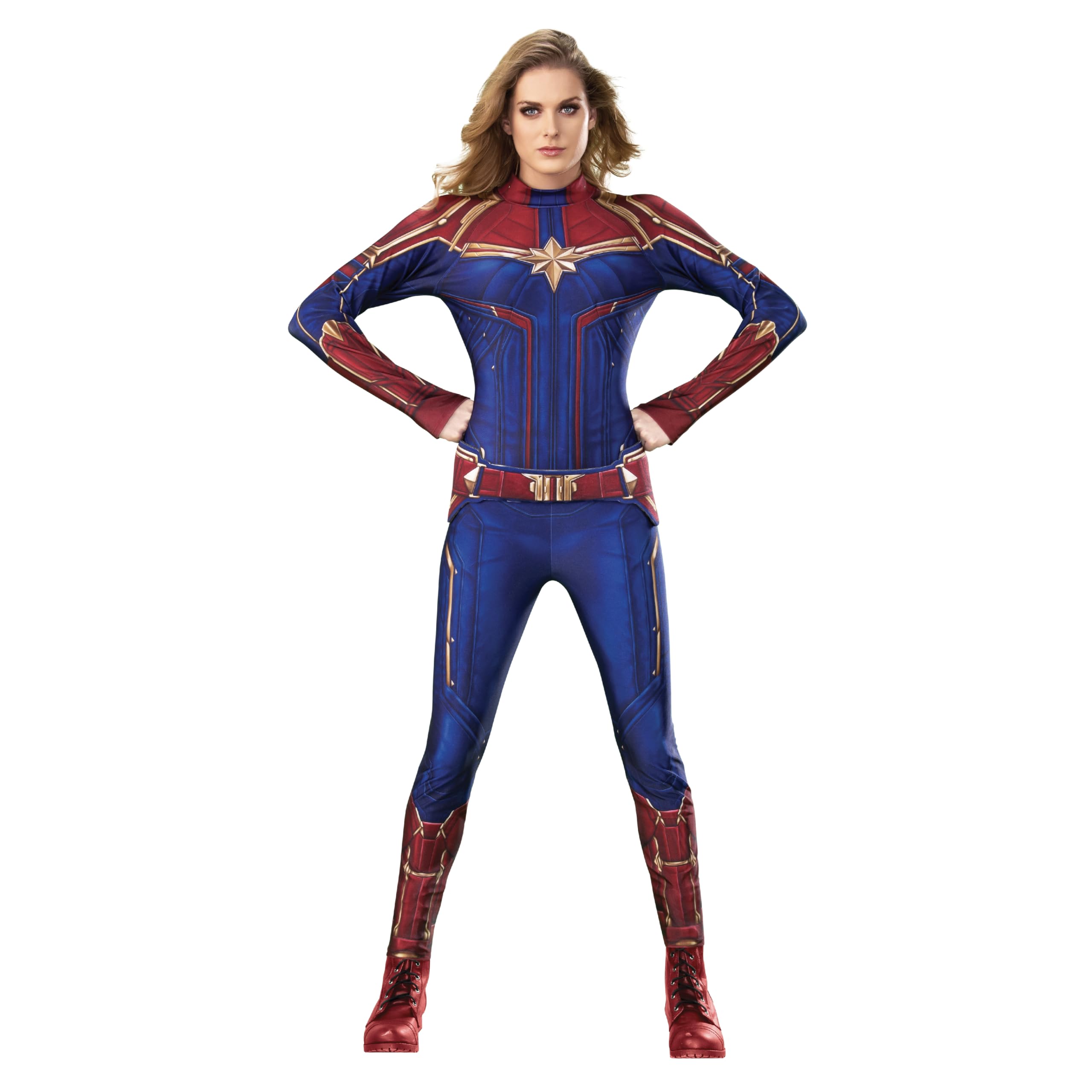 Rubies Costume Captain Marvel Costume for Adult Women Deluxe Carol Avengers Co. Costume, синій
Rubies Costume Captain Marvel Costume for Adult Women Deluxe Carol Avengers Co. Costume, синій