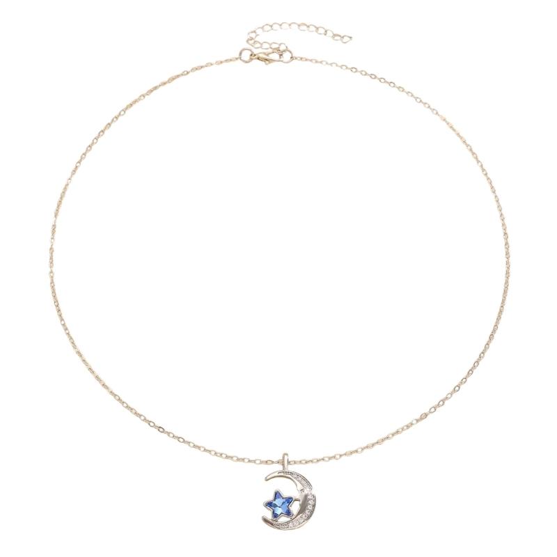Adjustable Star Moon Necklace for Her with Moon and Star Designs Comfortable for All Day
Adjustable Star Moon Necklace for Her with Moon and Star Designs Comfortable for All Day