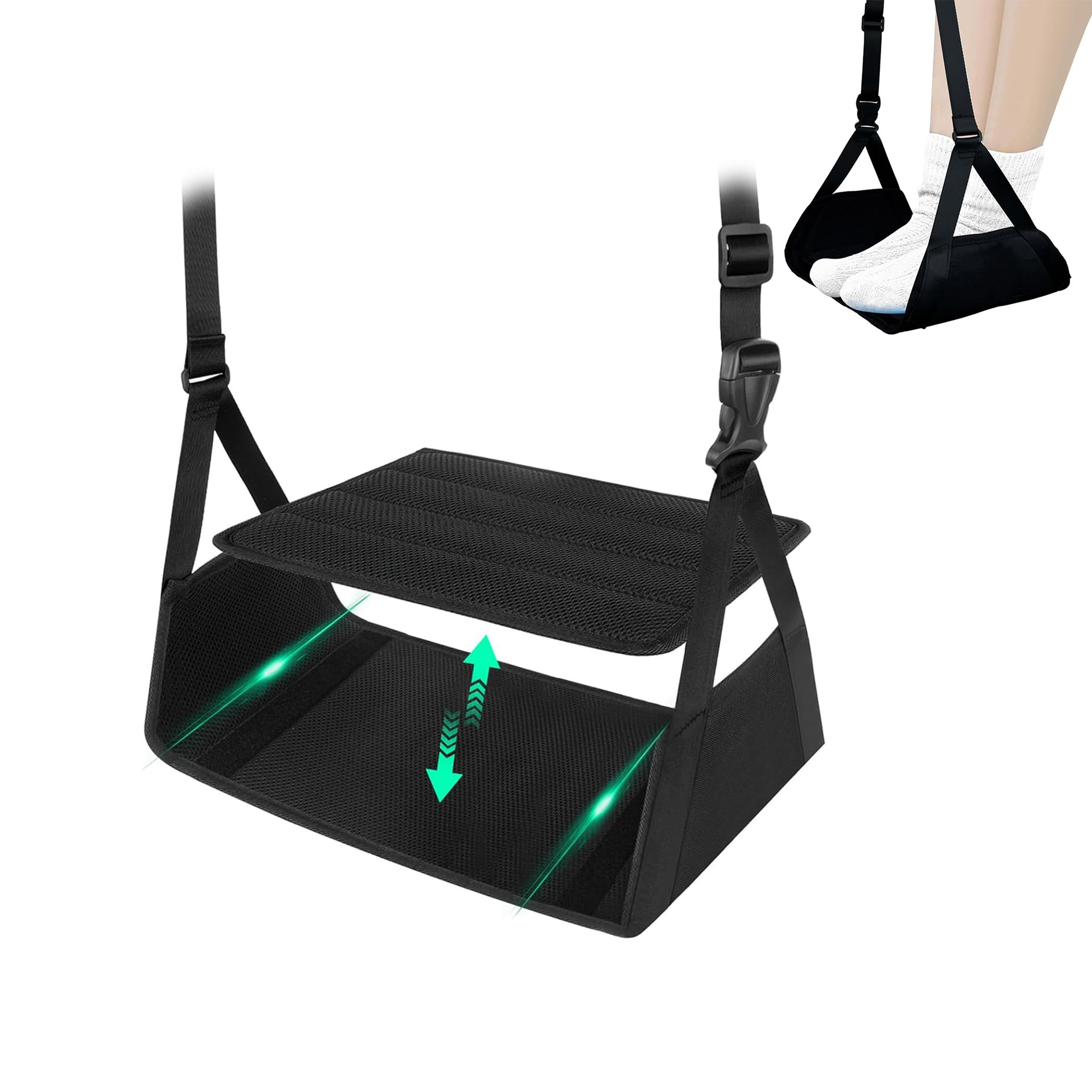 Seraphelix Airplane Travel Comfort Goods Foot Relax Your Under Desk Foot Comfortable Airplane Accessories Rest, Feet, Hammock, (черный) чёрный
Seraphelix Airplane Travel Comfort Goods Foot Relax Your Under Desk Foot Comfortable Airplane Accessories Rest, Feet, Hammock, (черный) чёрный