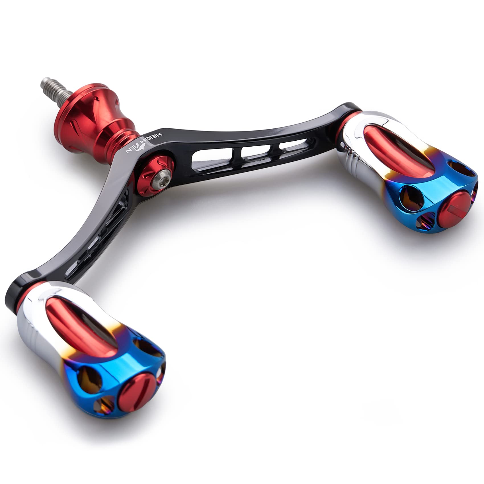 Ручка катушки HEIGHTEN 92 мм с ручкой 22 мм для катушек Daiwa и Universal Spinning Reels серии Aurora Shimano, (Красный и черный) (570)
Ручка катушки HEIGHTEN 92 мм с ручкой 22 мм для катушек Daiwa и Universal Spinning Reels серии Aurora Shimano, (Красный и черный) (570)