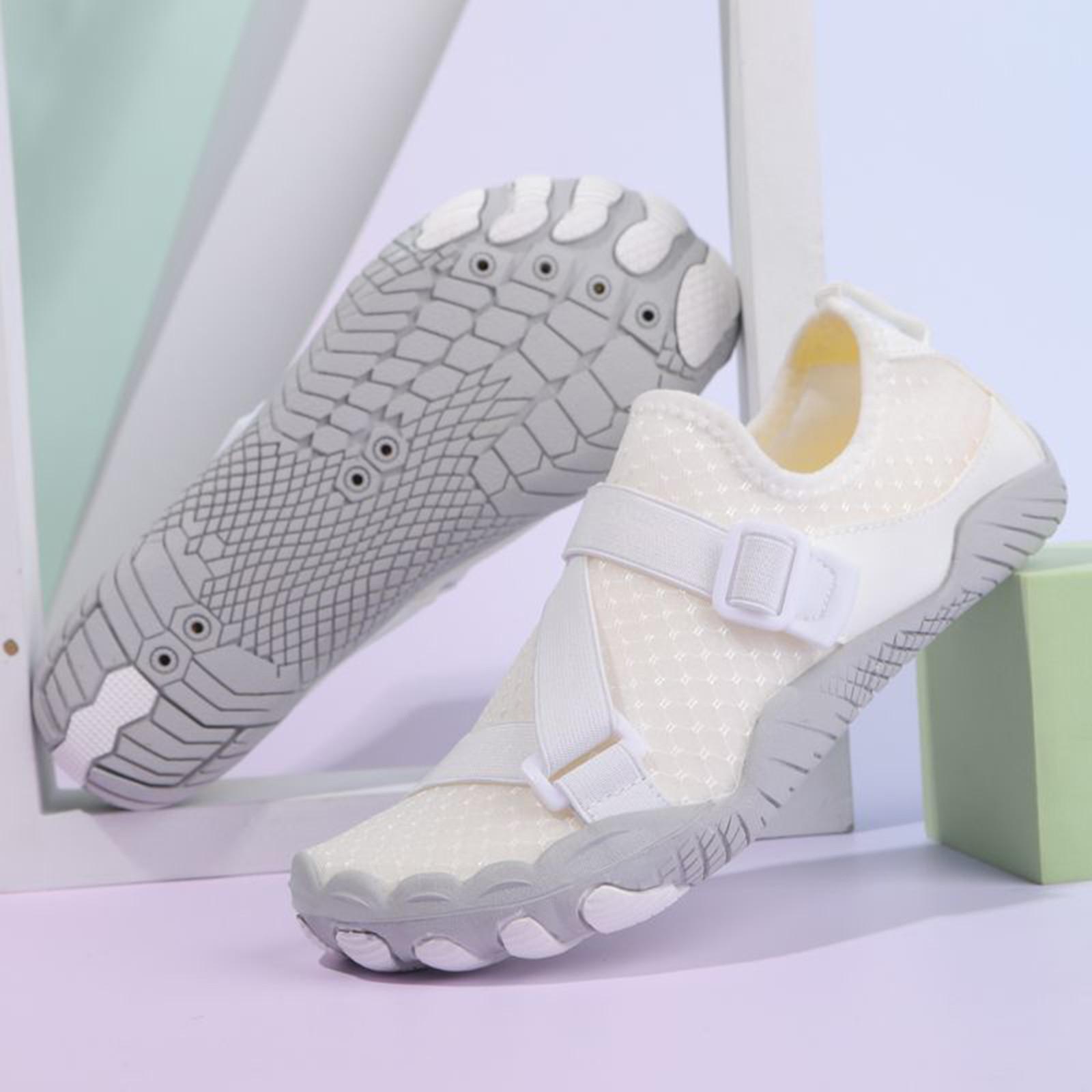 Уличная обувь Shuoxi, спортивная обувь для плавания, обувь для прогулок, пары для фитнеса в помещении, обувь для пляжного дайвинга и альпинизма 42 белый