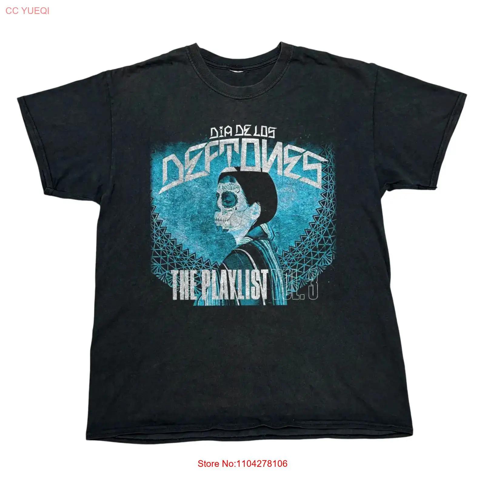 Dia De Los Deftones Playlist Vol 3 Black T shirt Size S 5XL vintage Washed homme Casual Versatile fashion designer clothes Soft 5XL різнокольоровий
Dia De Los Deftones Playlist Vol 3 Black T shirt Size S 5XL vintage Washed homme Casual Versatile fashion designer clothes Soft 5XL різнокольоровий