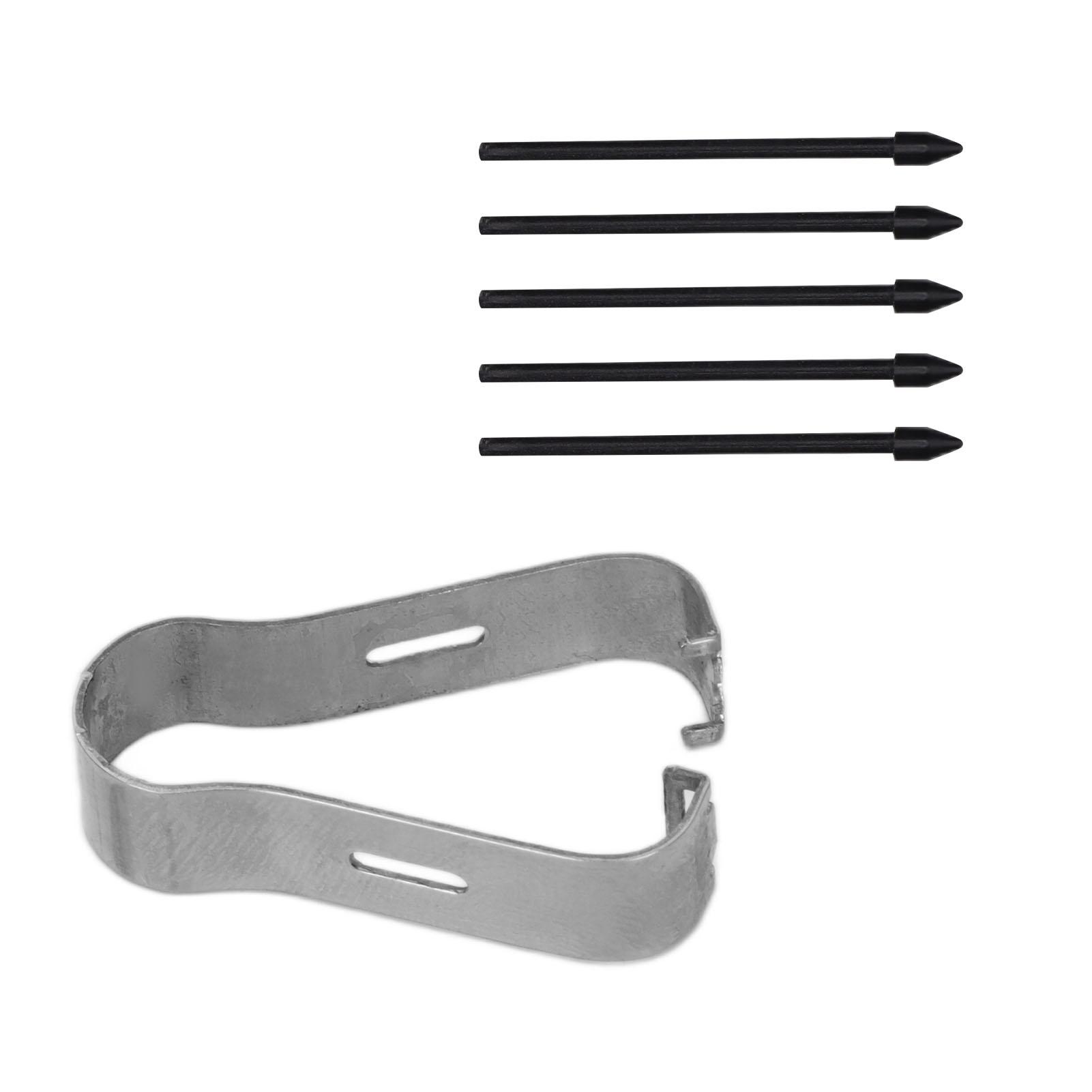 5Pcs Stylus Tips Accurate Sensitive Scratch Free Portable Replacement Touch Stylus Nibs чорний
5Pcs Stylus Tips Accurate Sensitive Scratch Free Portable Replacement Touch Stylus Nibs чорний