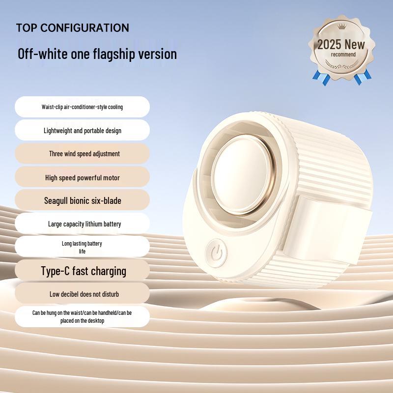 2026 High-Speed USB Waist Hanging & Desktop Mini Fan 6 x 6.7 cm
2026 High-Speed USB Waist Hanging & Desktop Mini Fan 6 x 6.7 cm