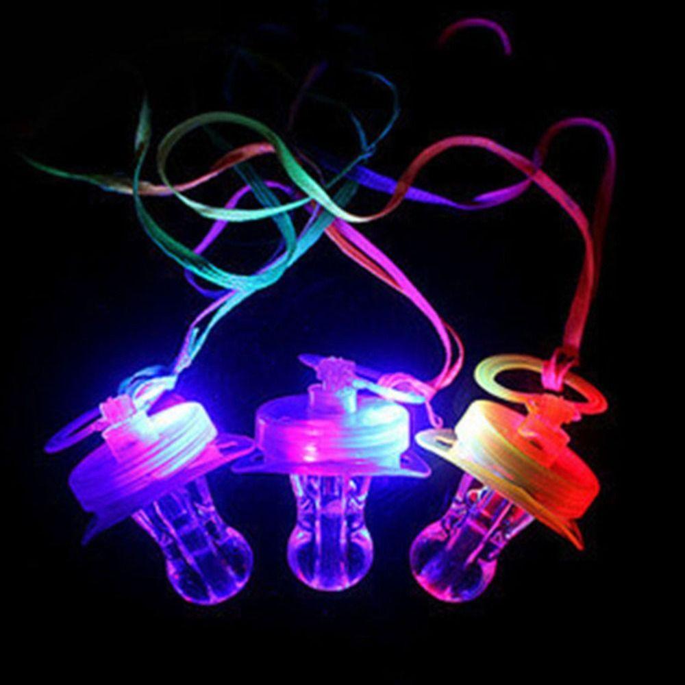 Led Glow Party Toys LED Pacifier Whistle Whistle Pacifier Flashing Pacifier Whistle Nipple Whistle Random Color
Led Glow Party Toys LED Pacifier Whistle Whistle Pacifier Flashing Pacifier Whistle Nipple Whistle Random Color
