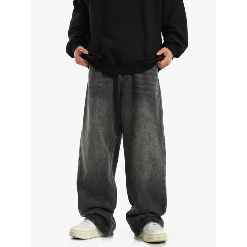 Trendy Smoky Gray Elastic Waist Draping Effect Denim Smoke Gray XL
Trendy Smoky Gray Elastic Waist Draping Effect Denim Smoke Gray XL