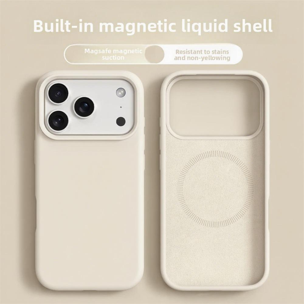 Luxury Magsafe Liquid Silicone Magnetic Phone Case For iPhone 17 13 14 16 15 12 Pro Max Plus 17 Air Wireless Charging Soft Cover iPhone Air
Luxury Magsafe Liquid Silicone Magnetic Phone Case For iPhone 17 13 14 16 15 12 Pro Max Plus 17 Air Wireless Charging Soft Cover iPhone Air