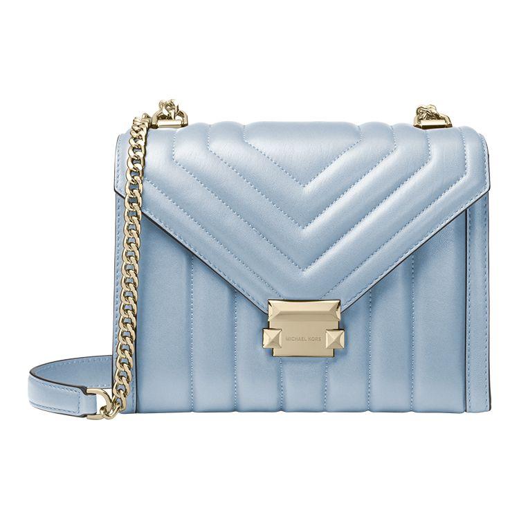 Michael Kors MK Whitney Classic Chain Quilted Commuter Vintage Leather Crossbody Bag Large Women bags Light-Blue 30F8GXIL3T-487 Basic Set (Bag+Dust Bag)
Michael Kors MK Whitney Classic Chain Quilted Commuter Vintage Leather Crossbody Bag Large Women bags Light-Blue 30F8GXIL3T-487 Basic Set (Bag+Dust Bag)