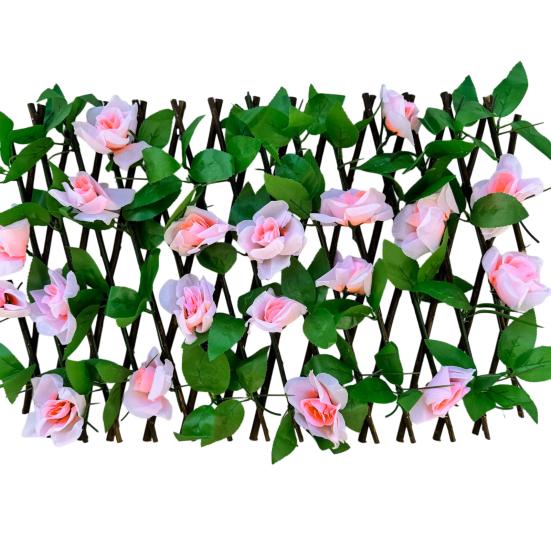 Expandable Artificial Flower Privacy Fence UV Resistant Fake Floral Ivy Screen Wall Panels Indoor Outdoor Garden Faux Greenery Backdrop Decoration розовый
Expandable Artificial Flower Privacy Fence UV Resistant Fake Floral Ivy Screen Wall Panels Indoor Outdoor Garden Faux Greenery Backdrop Decoration розовый