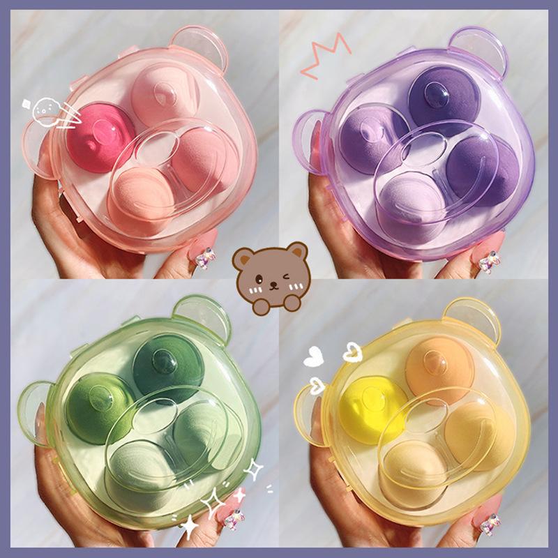 4pcs powder puff beauty egg set wet and dry beauty make-up ball colour make-up egg sponge beauty tools
4pcs powder puff beauty egg set wet and dry beauty make-up ball colour make-up egg sponge beauty tools