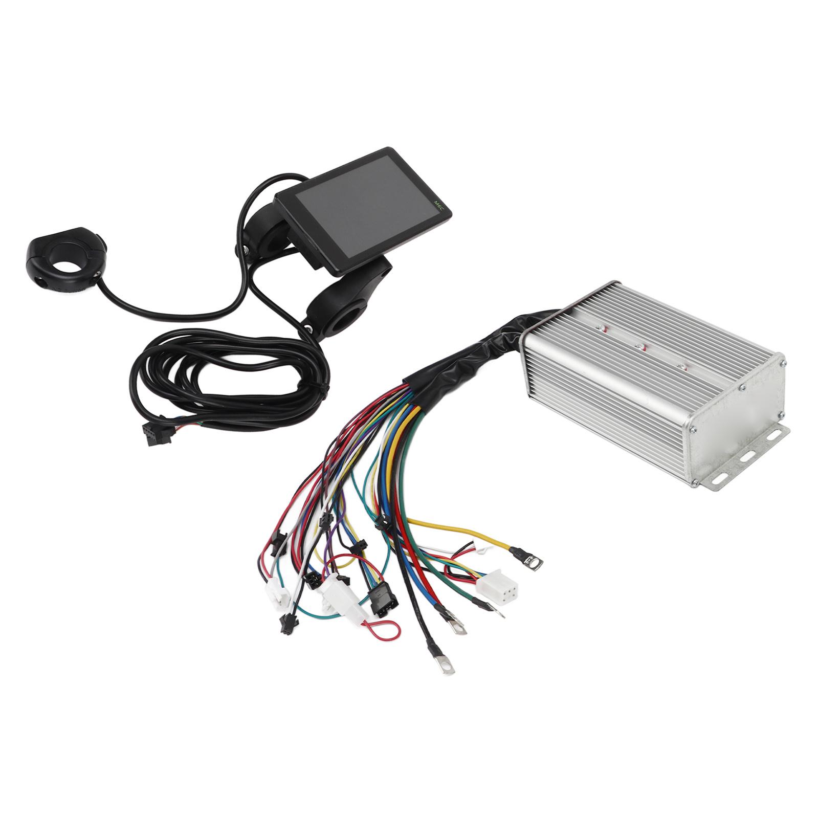 Electric Bike Conversion Kit 48V 60V Controller for 1500W Motors M6C Panel for 22.5mm Handlebars Elctric Bicycles Scooters
Electric Bike Conversion Kit 48V 60V Controller for 1500W Motors M6C Panel for 22.5mm Handlebars Elctric Bicycles Scooters