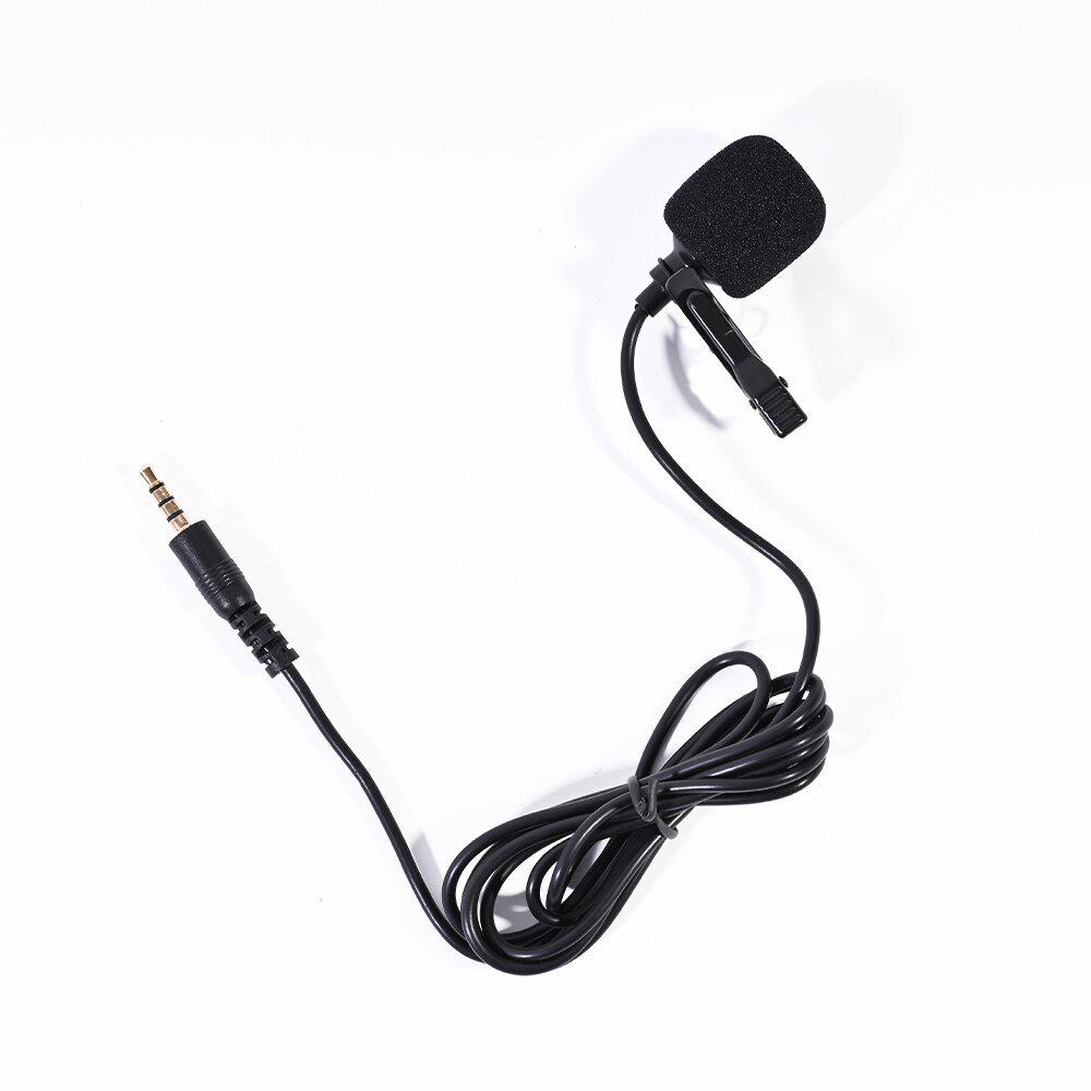 Omnidirectional Lavalier Condenser Microphone for Phone and Computer Recordings чорний
Omnidirectional Lavalier Condenser Microphone for Phone and Computer Recordings чорний