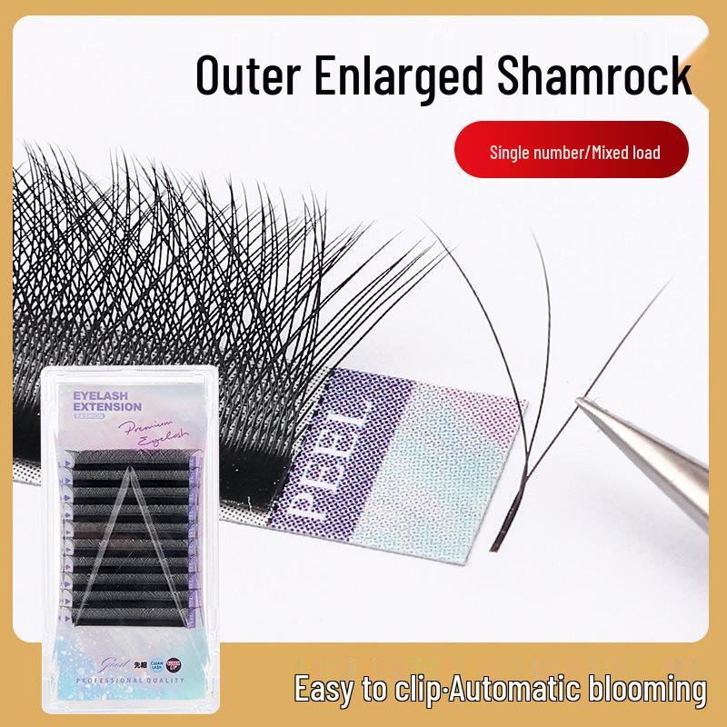Upgraded Dense Grafted Clover Eyelashes - Soft, 0.05, Non-Splitting False Lashes Large Clover 0.05B
Upgraded Dense Grafted Clover Eyelashes - Soft, 0.05, Non-Splitting False Lashes Large Clover 0.05B