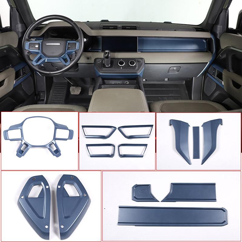 13 piece set For Land Rover Defender 110 2020-2026 Car Interior Modification Protection Cover Decorative Patch Car Accessories синий
13 piece set For Land Rover Defender 110 2020-2026 Car Interior Modification Protection Cover Decorative Patch Car Accessories синий