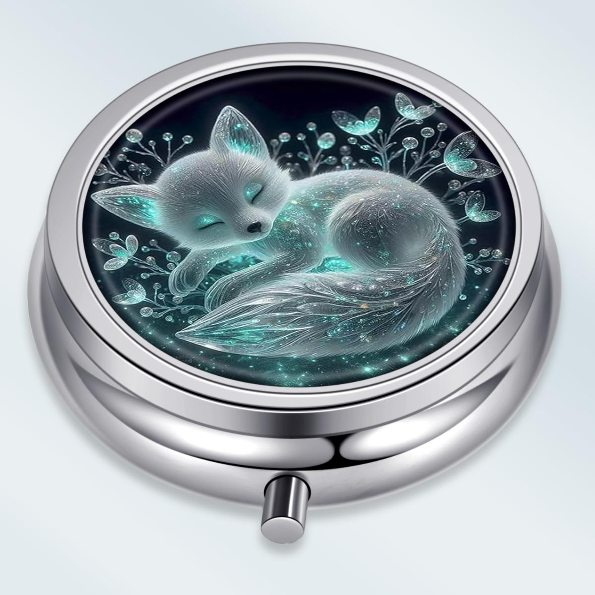 Portable Pill Box with 3 Compartments, Mini Metal Medicine Organizer Case, Cute Printed Pill Container for Vitamins, Pills, Jewelry, Travel, Daily Use разноцветный
Portable Pill Box with 3 Compartments, Mini Metal Medicine Organizer Case, Cute Printed Pill Container for Vitamins, Pills, Jewelry, Travel, Daily Use разноцветный