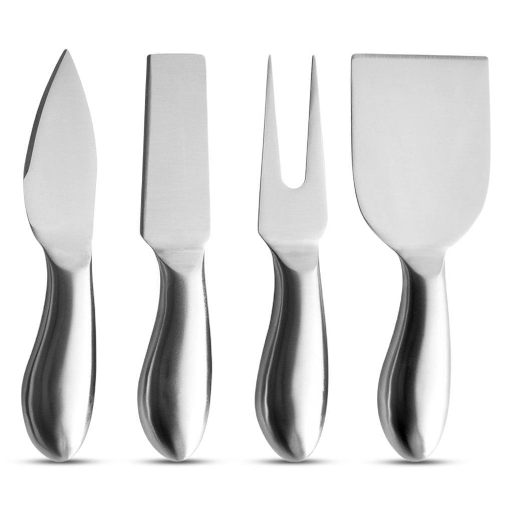 4 Pieces/Set Hard Cheese Spatula Fork Scraper Breakfast Butter Spreader Slicer Cutlery Kit Ergonomic Restaurant Home Supplies
4 Pieces/Set Hard Cheese Spatula Fork Scraper Breakfast Butter Spreader Slicer Cutlery Kit Ergonomic Restaurant Home Supplies