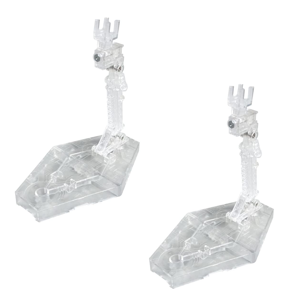 Rimikuru Plastic Model Display Action Stand Base Display Base Plastic Model Stand Set Set of 1/144 (Clear, 2)
Rimikuru Plastic Model Display Action Stand Base Display Base Plastic Model Stand Set Set of 1/144 (Clear, 2)