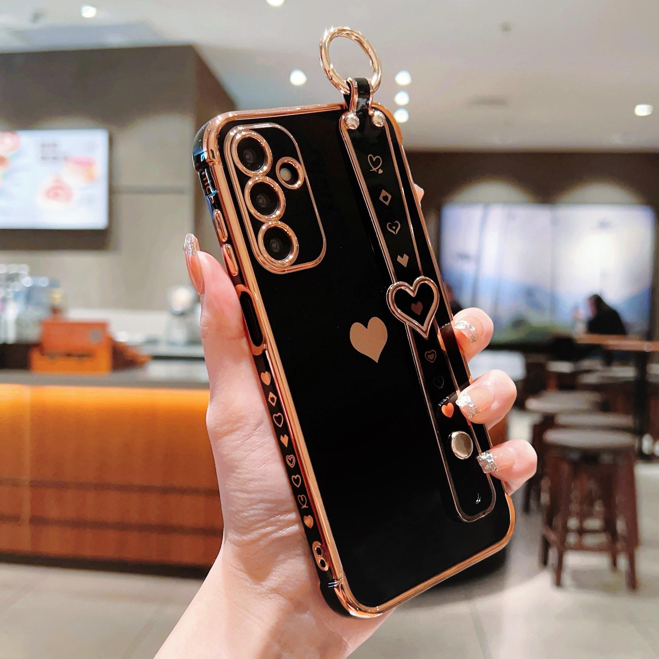 For Samsung Galaxy A25 5G (Global) (161.0 X 76.5 X 8.3mm) Case with Wrist Strap TPU Phone Cover Love Heart Black
For Samsung Galaxy A25 5G (Global) (161.0 X 76.5 X 8.3mm) Case with Wrist Strap TPU Phone Cover Love Heart Black