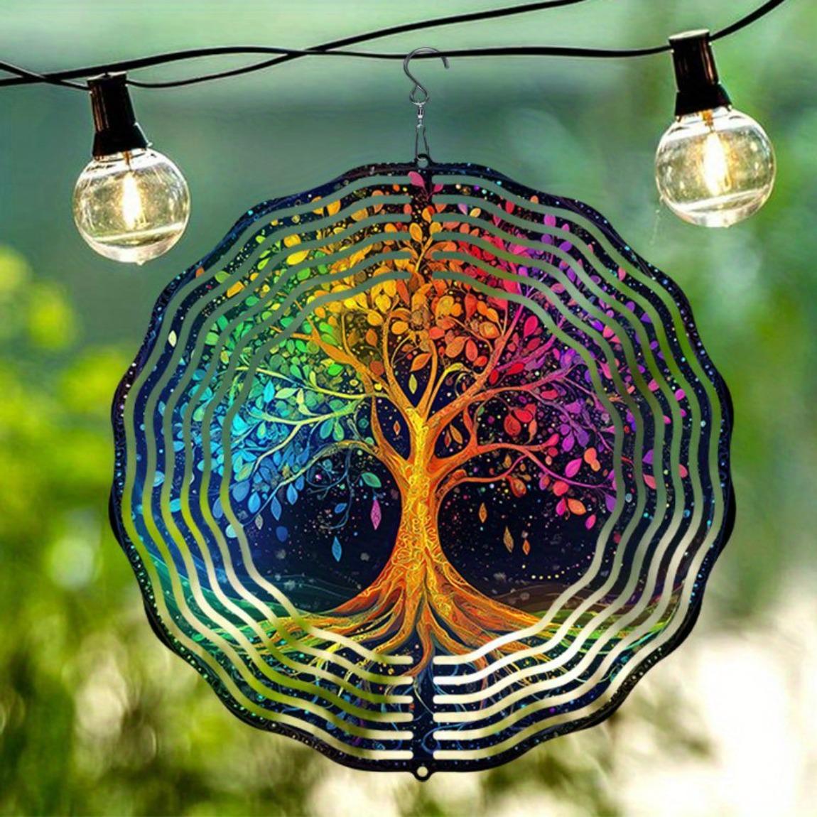 Colorful Tree of Life Wind Chime Outdoor Garden Decor with Soothing Sounds Perfect for Patio Thanksgiving Christmas Gifts
Colorful Tree of Life Wind Chime Outdoor Garden Decor with Soothing Sounds Perfect for Patio Thanksgiving Christmas Gifts