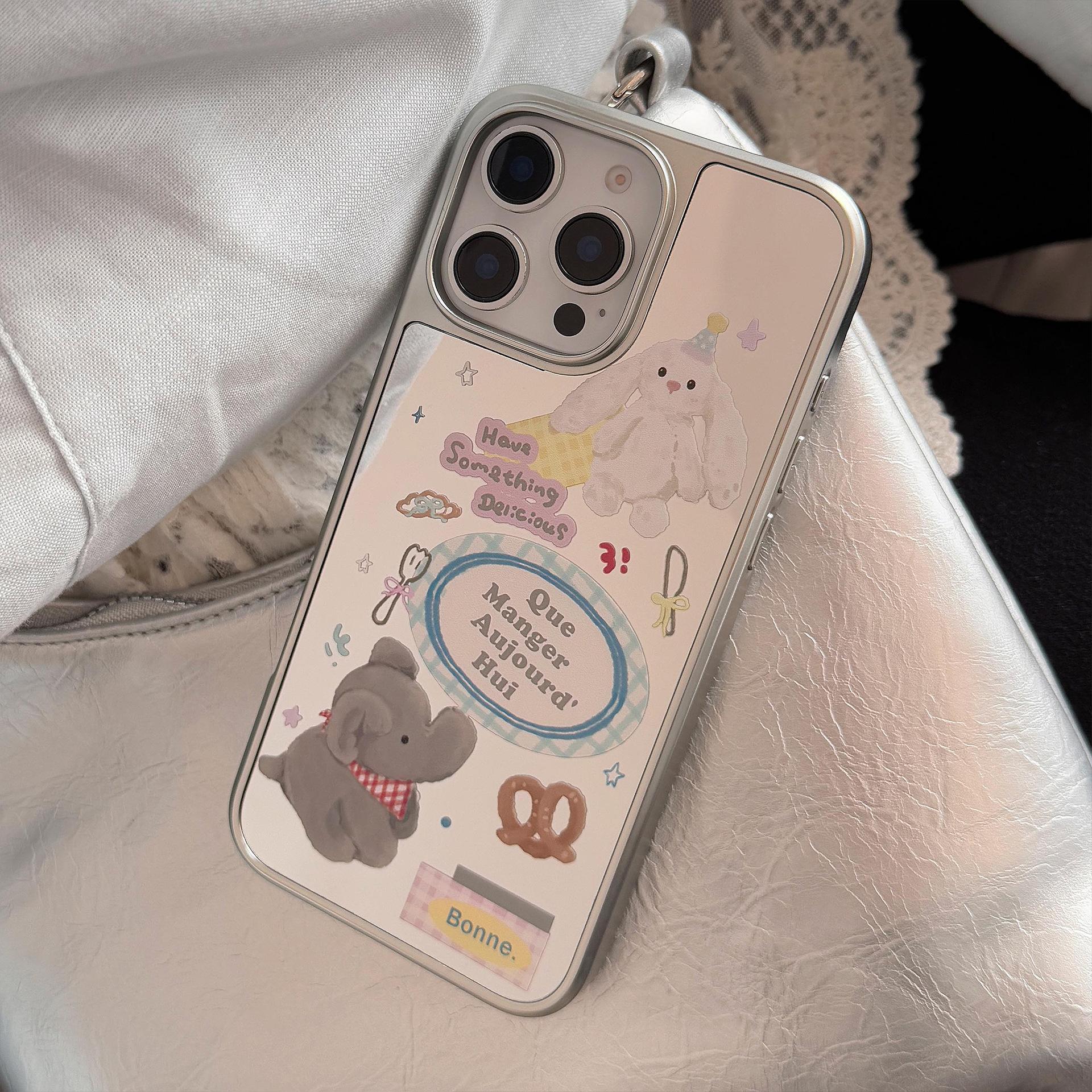 Mirror Ins Elephant Bracket Applicable To 16pro Max Mobile Phone Case IPhone14 Apple 15 Rope 13 Children s Fun Cartoon SAMSUNG S25ULTRA
Mirror Ins Elephant Bracket Applicable To 16pro Max Mobile Phone Case IPhone14 Apple 15 Rope 13 Children s Fun Cartoon SAMSUNG S25ULTRA