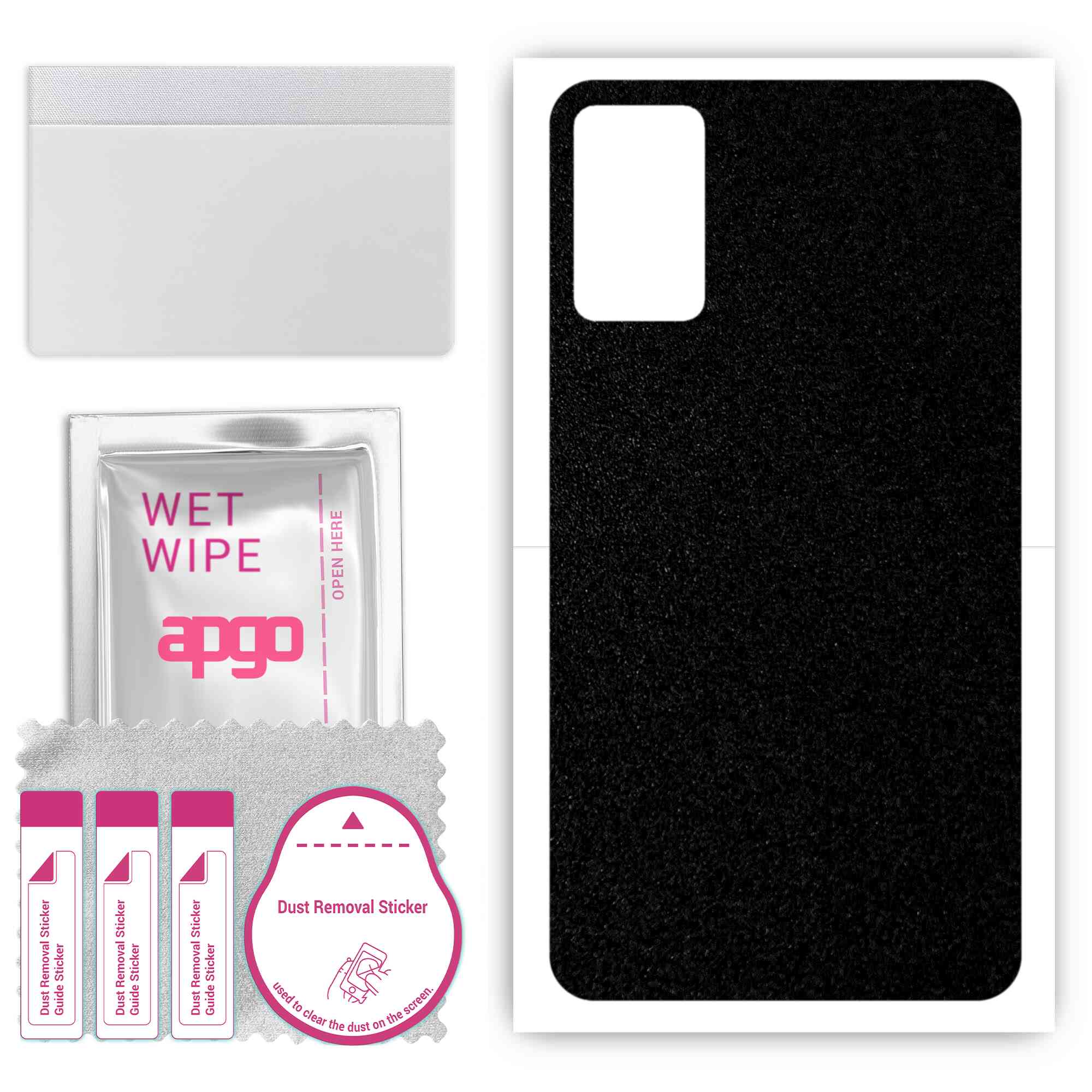apgo Protective Skin Sticker for the back compatible with TCL 403, Wrap Film, Foil, Vinyl - Pattern Matte Black
apgo Protective Skin Sticker for the back compatible with TCL 403, Wrap Film, Foil, Vinyl - Pattern Matte Black