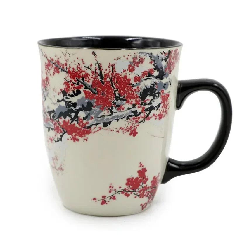 Color Changing Ceramic Mug, Chinese Coffee Cups, Plum Blossom Creative Water Cup, Breakfast Milk Cup, Holiday Couple Mugs Gift 401-500ml
Color Changing Ceramic Mug, Chinese Coffee Cups, Plum Blossom Creative Water Cup, Breakfast Milk Cup, Holiday Couple Mugs Gift 401-500ml