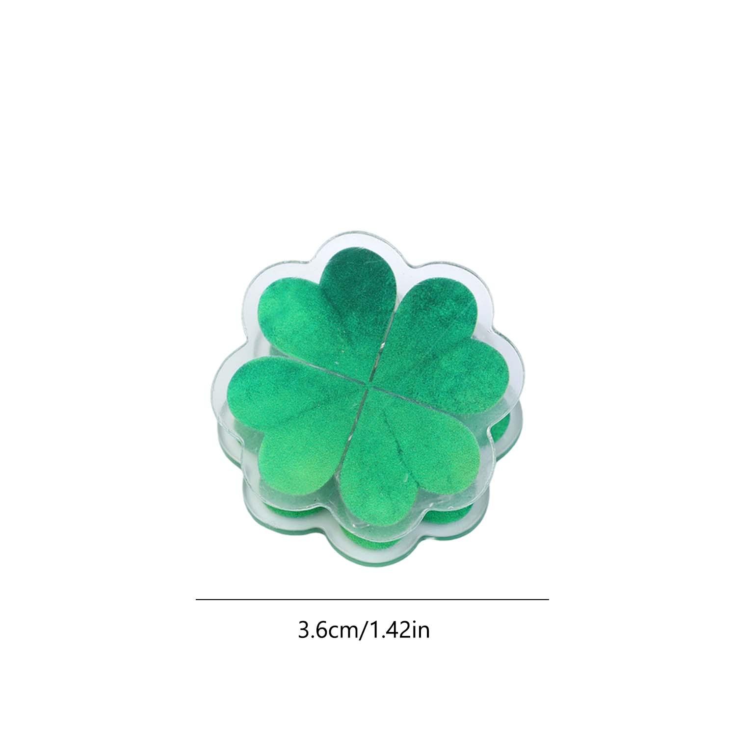 10Pcs Four-Leaf Clover Paper Clips Acrylic Novelty Binder Clips St Patricks Day Party Favors Office Home School Organizer
10Pcs Four-Leaf Clover Paper Clips Acrylic Novelty Binder Clips St Patricks Day Party Favors Office Home School Organizer
