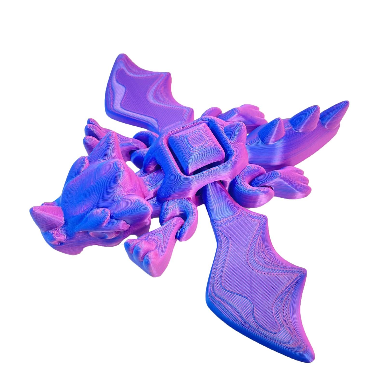 Дракон, надрукований на 3D. Надрукований на 3D шарнірний дракон. Кристалічний дракон. Іграшка. Дорослі, діти. Іграшки. Таємничий дракон. One Size фіолетовий
Дракон, надрукований на 3D. Надрукований на 3D шарнірний дракон. Кристалічний дракон. Іграшка. Дорослі, діти. Іграшки. Таємничий дракон. One Size фіолетовий