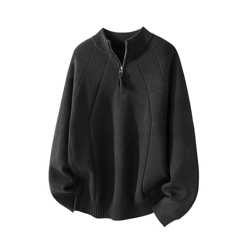 Men s Zipper Sweater with Half-High Collar in Black and Gray, Antibacterial, in Stock, Ideal for Autumn and Winter. 4XL чорний
Men s Zipper Sweater with Half-High Collar in Black and Gray, Antibacterial, in Stock, Ideal for Autumn and Winter. 4XL чорний