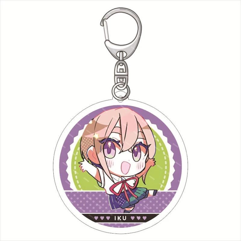100 Girls Who Super Super Love You Cartoon Anime Keychain Acrylic Characters Yoshimoto Shizuka Eiai Nano Keyring Pendant Jewelry
100 Girls Who Super Super Love You Cartoon Anime Keychain Acrylic Characters Yoshimoto Shizuka Eiai Nano Keyring Pendant Jewelry