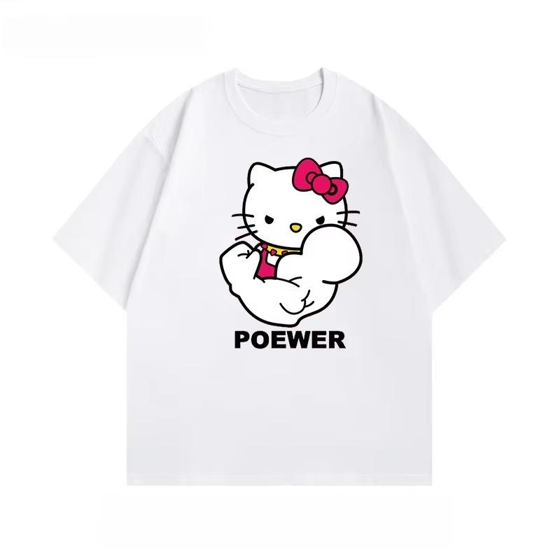New Summer Hello Kitty Sanrio Fitness Cat Cute Pattern Women Tshirt 100 Cotton Material Suitable for Sports and Daily Wear S
New Summer Hello Kitty Sanrio Fitness Cat Cute Pattern Women Tshirt 100 Cotton Material Suitable for Sports and Daily Wear S
