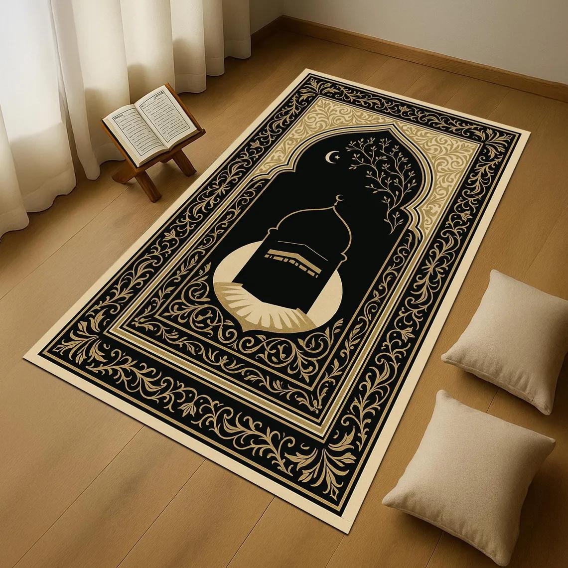 Personalized Prayer Rug for Muslim Modern Home Living Room Decor Rug Washable Carpet for Bathroom Kitchen Outdoor Indoor Decor 40x60cm
Personalized Prayer Rug for Muslim Modern Home Living Room Decor Rug Washable Carpet for Bathroom Kitchen Outdoor Indoor Decor 40x60cm