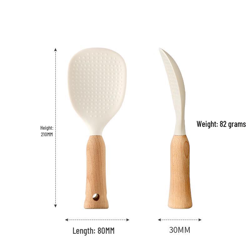 Wutuo Standable Silicone Rice Scoop (2-Pack)
Wutuo Standable Silicone Rice Scoop (2-Pack)