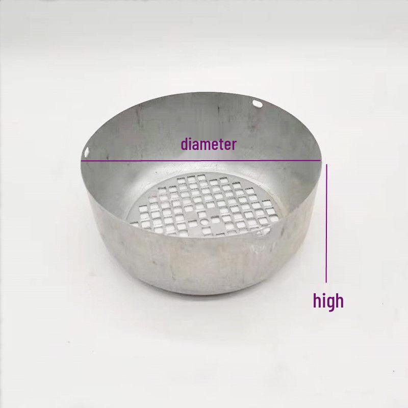 Single-Phase Motor Fan Mesh Cover for YL-80/YL-90, 220V Sheet Metal Fan Hood Blade Protector Diameter 110mm Height 60mm
Single-Phase Motor Fan Mesh Cover for YL-80/YL-90, 220V Sheet Metal Fan Hood Blade Protector Diameter 110mm Height 60mm