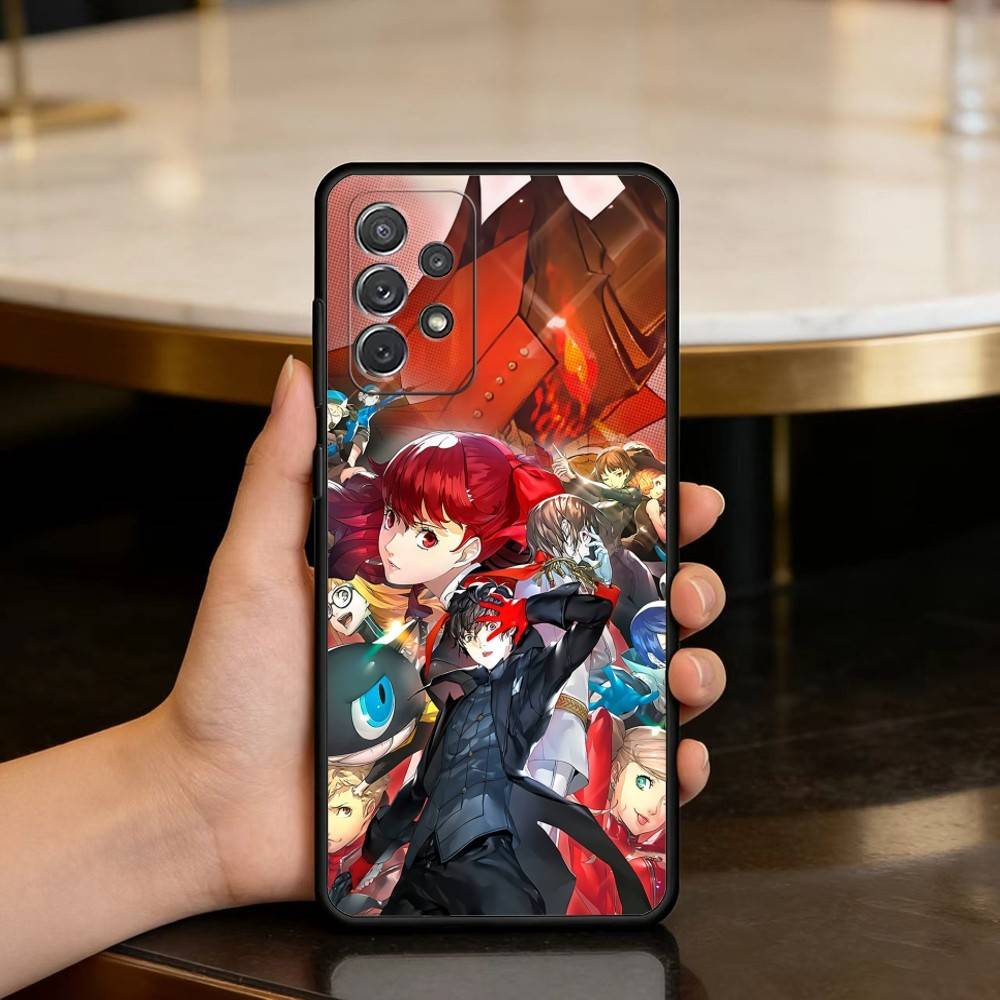 COOL Anime P-Persona 5 Soft Silicone Black Cover Phone Case For Samsung Galaxy A73,A72,A71,A70,A53,A52,A51 Samsung a13 5g
COOL Anime P-Persona 5 Soft Silicone Black Cover Phone Case For Samsung Galaxy A73,A72,A71,A70,A53,A52,A51 Samsung a13 5g