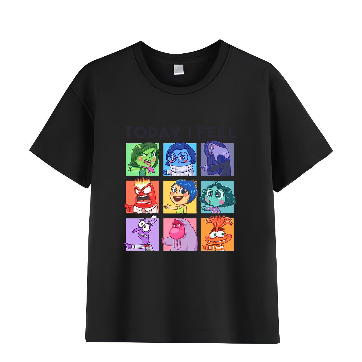 Today I Feel Inside Out 2 Print Tshirt Unisex and Womens Tops Tshirt Summer Casual Short Sleeved Clothing Soft Cotton S
Today I Feel Inside Out 2 Print Tshirt Unisex and Womens Tops Tshirt Summer Casual Short Sleeved Clothing Soft Cotton S