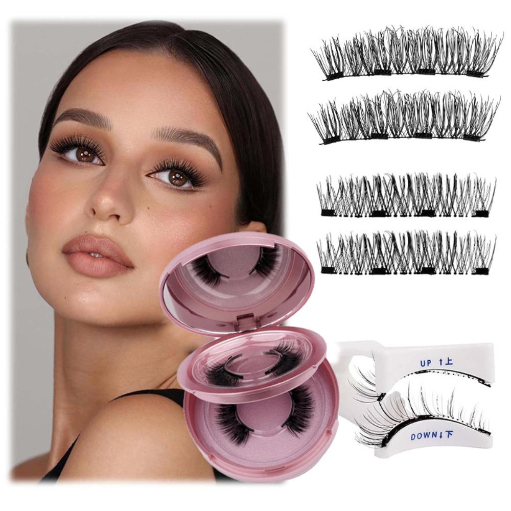 Magnetic false eyelashes hard stem false eyelashes 2pairs eye lashes
Magnetic false eyelashes hard stem false eyelashes 2pairs eye lashes